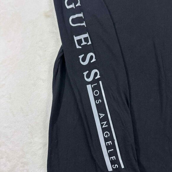 Guess Los Angeles Logo Long Sleeve Tee - small - Picture 5 of 13